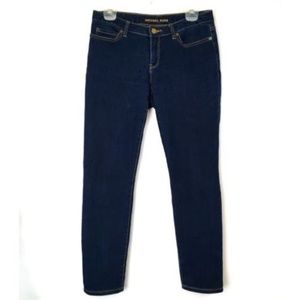 Michael Kors Skinny Dark Wash Denim Jeans 30x27 6